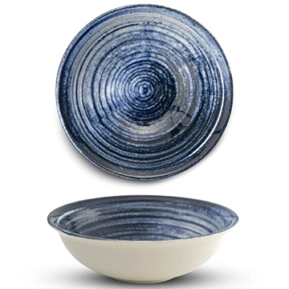 Brand New Set of 4 Porcelain Bowls 17 Ounce Microwave and Dishwasher Safe - Picture 13 of 13